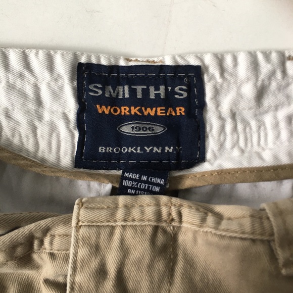 SMITHS WORKWEAR Men’s Cargo flat front Shorts 30 - Picture 6 of 8